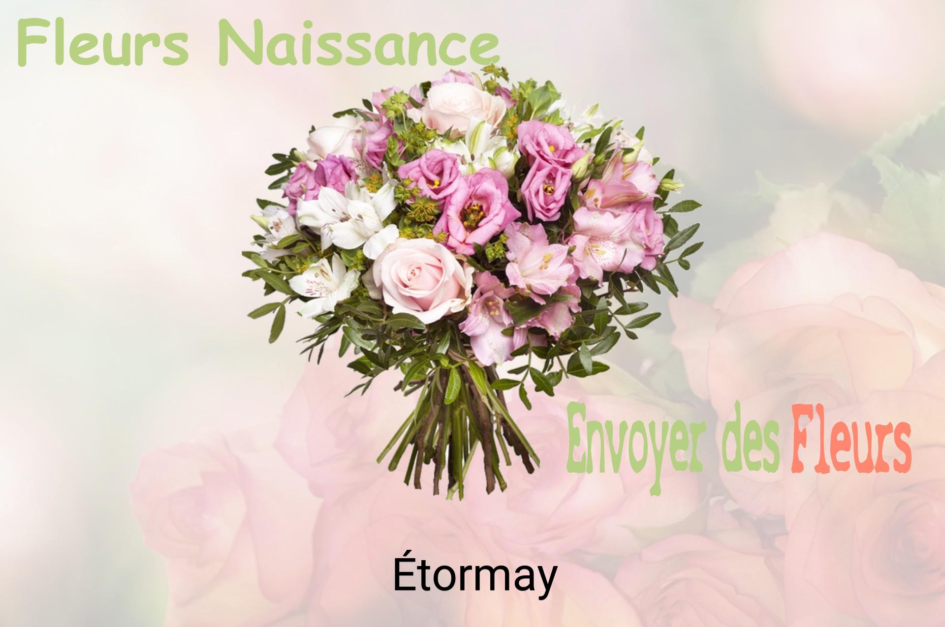 Bouquet de fleurs de naissance livré à Étormay
